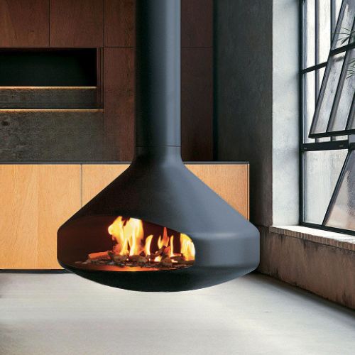 Alternativas chimeneas de leña en un piso