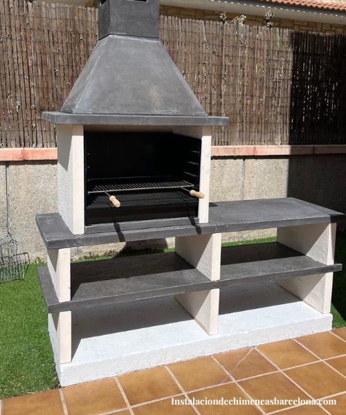Barbacoas modernas y rústicas con instalación incluida en Barcelona